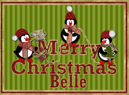 Merry Christmas Belle