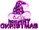 Purple Santa Hat - Kelly