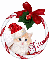 christmas cute santa cat 