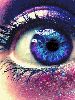 colorful eye