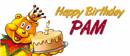 HAPPY BIRTHDAY  pam