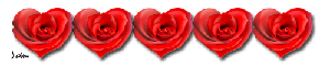 Heart Rose Divider 