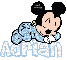 Sleeping Baby Mickey Mouse -Adrian-