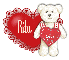 Valentine Bear~Rita