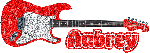 Aubrey Red Guitar