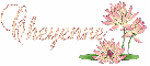 Cheyenne With Pink/Beige Flowers