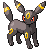 Umbreon moving
