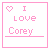 I love Corey