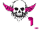 nadine pink skull