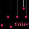 emo hanging hearts
