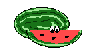 Watermelon With Moving Eyes