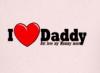 i love my daddy but my mommy more