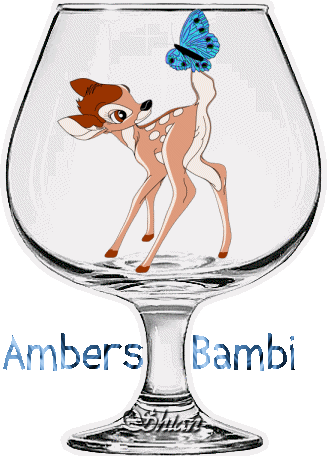 Bambi in a glass