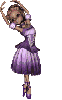 Ballerina in purple