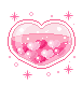 Floating Pink Heart