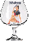 Sailor Girl behind Glass
