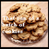Batch of cookies