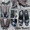 miss bunny skull shoes