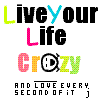 live your life crazy