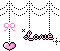 Love Heart Ribbon [ pink / rosa ]