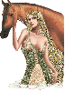 Lady & horse