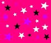 pink & purple stars background