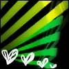 green stripes n hearts