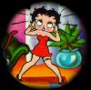 Betty Boop feel stress out