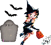 Betty Boop witch