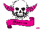 sheree pink skull