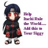 help itachi rule the world!
