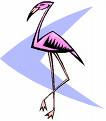 Retro Flamingo