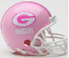 Green Bay Packers Pink Helmet