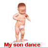 Little boy baby dance my son