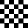 checkered