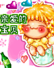 blonde cutie with hearts