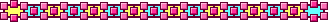 colorful square divider