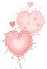 cute balloon hearts