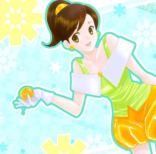 girl orange