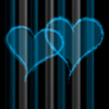 cute blue emo hearts