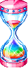 Colorful Hour Glass