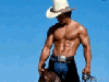Shirtless Cowboy.