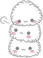 cute kawaii fluffy balls