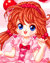 cute kawaii pinkie girl