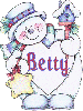 Betty - Snowman