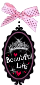 cute kawaii beautiful my life ribbon