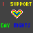 I support Gay Rights