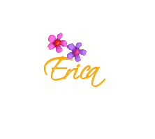 Erica in a flower heart