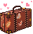 cute kawaii travel luggage