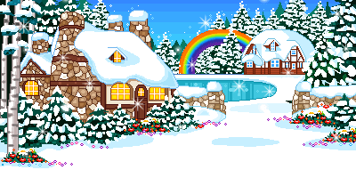 cute kawaii winter snow